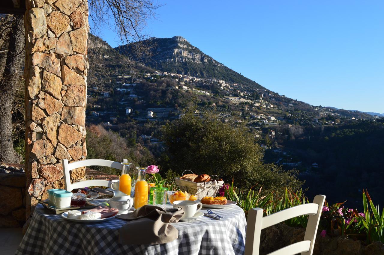 Au Pied Des Baous Bed and Breakfast Vence Eksteriør billede